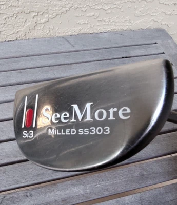 Паттер SeeMore Si3 Milled ss303 под правую руку/36,5 дюйма бесплатная доставка - Изображение 1 из 4