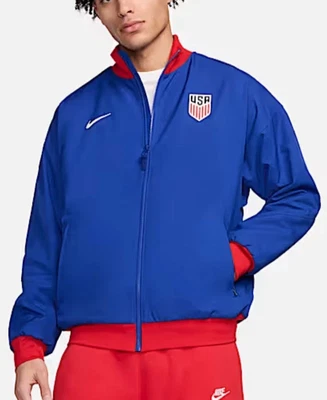 Chaqueta de fútbol suéter para hombre Nike Dri-Fit USMNT Strike EE. UU. FJ2910-417 $150 talla M Foto 1 de 3