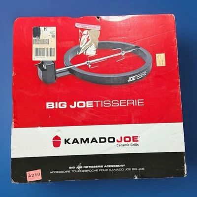 Kamado Joe JoeTisserie 24 pulgadas Big Joe Grill Asador Barbacoa Ahumador Brisket Beef Foto 1 de 4