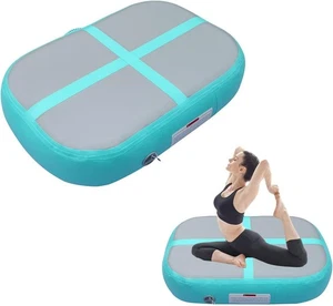 Gymnastics Air Roller Air Barrel Inflatable Tumbling Mat, Tumble Track Bac - Picture 1 of 4