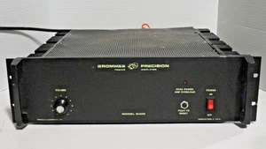GROMMES PRECISION POWER AMPLIFIER G400 70.7V 2A UNMP (PRECISION ELECTRONICS INC) - Picture 1 of 10