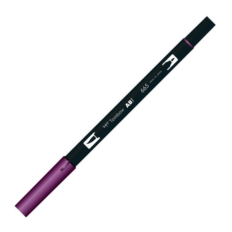 Marcador gráfico a base de agua, bolígrafo de doble pincel ABT 665 (AB-T665) Foto 1 de 4
