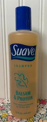 RARE SUAVE BALSAM & PROTEIN SHAMPOO 15oz GENTLE BALANCED CLEANSING - Image 1 of 2