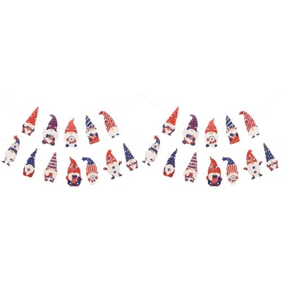  Set of 2 Festival Fahne Partybanner Partydekorationen Zum Unabhängigkeitstag - Bild 1 von 4