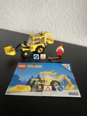 LEGO System 6662 Vintage - Frontlader / Bagger inkl. OBA - Bild 1 von 4