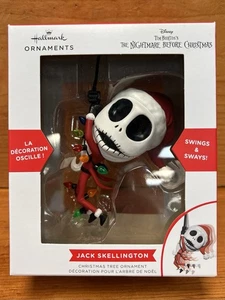 Jack Skellington Nightmare Before Christmas Hallmark Ornament SWAYS & SWINGS - Picture 1 of 3
