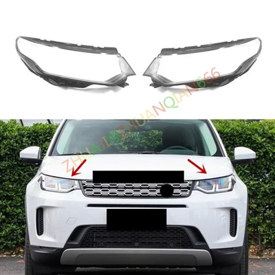 For Land Rover Discovery Sport 2020-2022 Both Side Headlight Lens Shell + Glue - Image 1 of 4