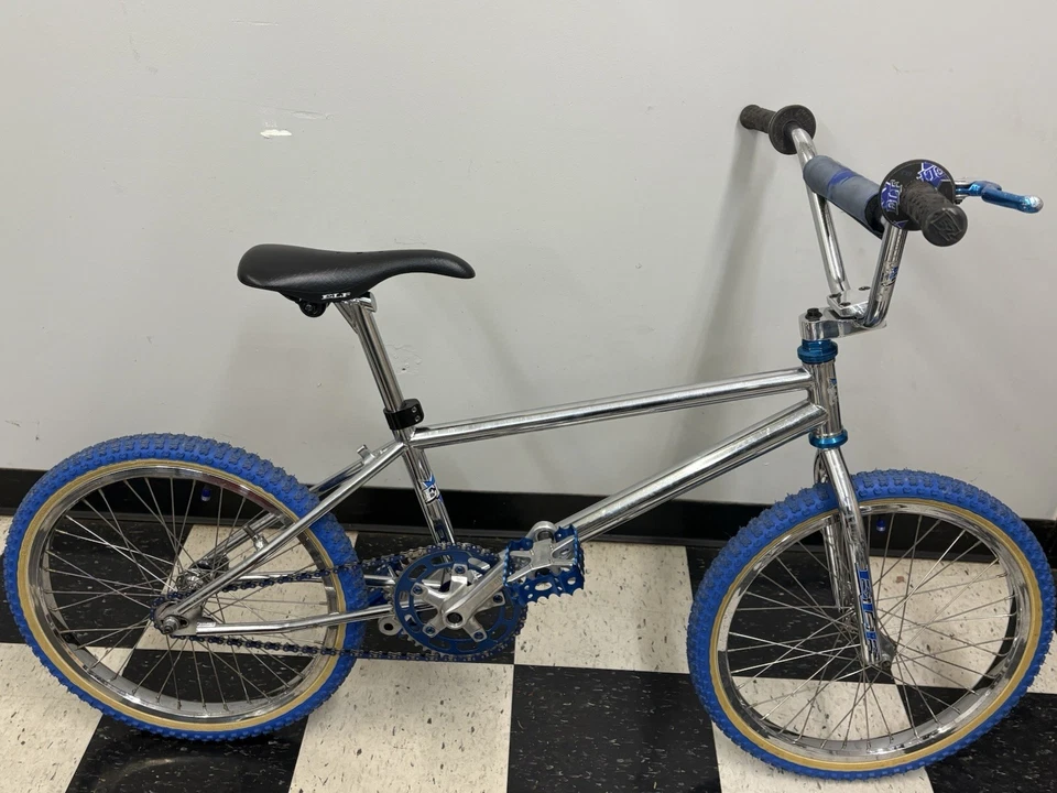 Bicicleta BMX Elf Pro 1994 vintage cromada Foto 1 de 4