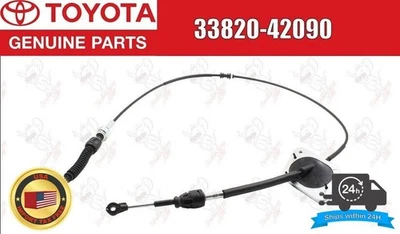 Toyota Genuine Auto Transmission Shifter Cable 33820-42090 OEM - Image 1 of 4