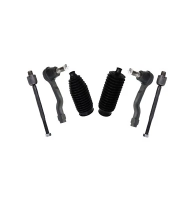 6 nuevas botas de fuelle con extremos de varilla de amarre interiores exteriores para Infiniti FX35 FX45 2003-2006 Foto 1 de 4