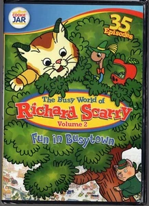 The Busy World of Richard Scarry: Fun in Busytown (DVD, 2011, 4-Disc Set) - Picture 1 of 2