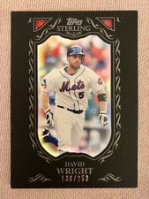 2009 Topps Sterling MLB Card David Wright #86 130/250 NRMT-MINT Range CF D