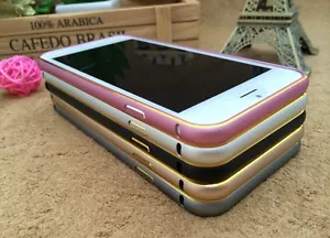 Custodia in alluminio ultrasottile in metallo per Apple iPhone 6 - Foto 1 di 8