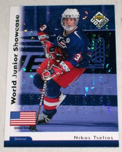 1998-99 Upper Deck UD Choice Reserve #304 Nikos Tselios EE. UU. - Imagen 1 de 2