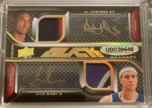 Upper Deck 2008 Wilkins Webb horford Bibby Atlanta Hawks Patch Auto /5 JP