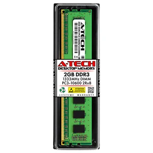 2GB DDR3 PC3-10600 DIMM (Hynix HMT125U6AFR8C-H9 Equivalent) Desktop Memory RAM - Picture 1 of 7
