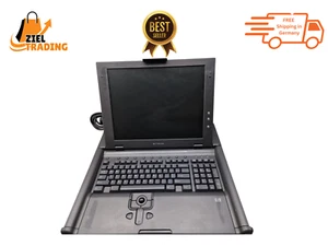 HP TFT 5600 RKM 1U Rack Console – 15" LCD, Keyboard & Trackball - Afbeelding 1 van 20
