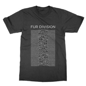 Camiseta Fur Division Divertida Gato Amante Top Música Banda Parodia Camiseta Regalo - Imagen 1 de 1