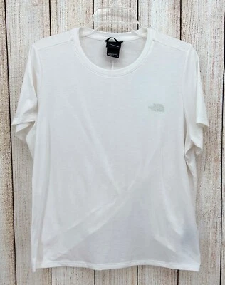 Camiseta The North Face Wander Twist Back Top Talla Grande TNF Blanca Manga Corta Foto 1 de 4