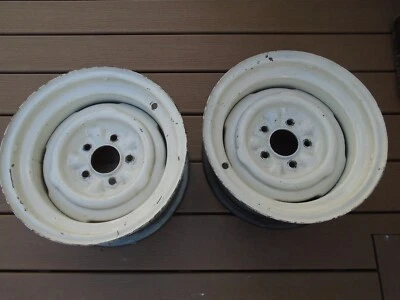 Chevrolet 1955 1956 llanta 15" rueda culata ruedas ampliadas por 7/8" stock espacio trasero Foto 1 de 4