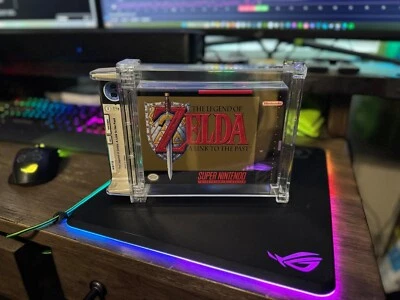 The Legend of Zelda A Link to the Past WATA 8.0 SNES Nintendo - Image 1 of 4