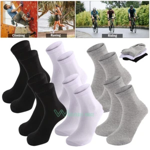 Lot 6 Pairs Mens Womens Ankle/Quarter Crew Socks Sport Casual Cotton Socks US - Picture 1 of 33