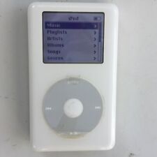 Used Apple Ipod Classic 4Th Gen Mp102 20Gb White Fat w 457 Songs Cases Bundle
