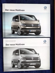 VW Bus T6 Multivan Prospekt 06.2015, + Preisliste - Picture 1 of 12