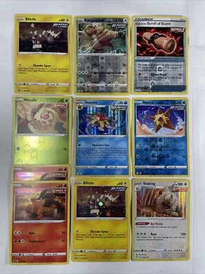 10x *ALL STAMPED HOLO* Pokemon Card TCG Lot Kangaskhan Blitzle Staryu Tepig Mint - Image 1 of 4
