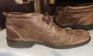 Ecco Herren Stiefeletten Used Leder Größe 47 mit wasserdichter Technologie - Bild 1 von 12
