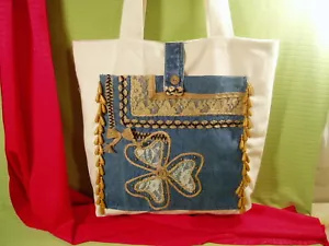 Damen Mehrzwecktasche - handgefertigt - waschbar - ANSEHEN - Bild 1 von 6