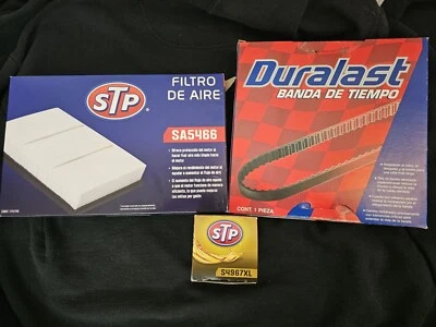 Air Filter, Timing Belt & Oil Filter For 1997 Toyota Corolla - Image 1 of 4