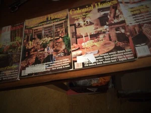 4 COLONIAL HOMES MAGAZINES OCTOBER 1990; FEBRUARY & APRIL 1991; & FEBRUARY 1997 - Bild 1 von 23