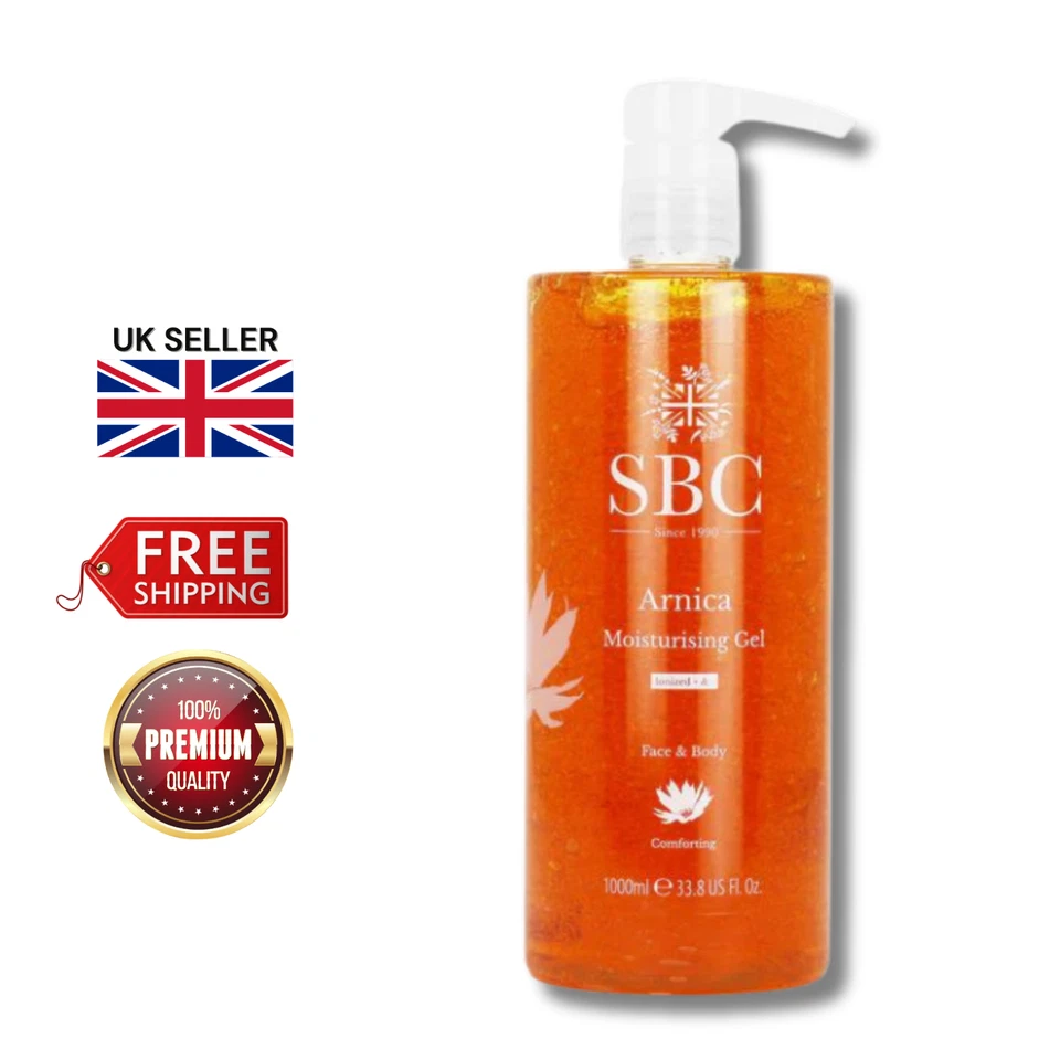 SBC Arnica Moisturising Gel 1000ml - Muscle Relief! - Image 1 of 1