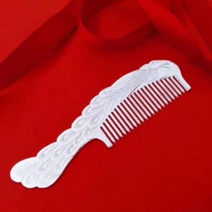 Peine de plata esterlina ""Peacock comb2" peso 18 g con certificado de inspección - Imagen 1 de 6
