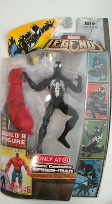 Marvel Legends (Red Hulk BAF, Target Exclusive) Black Costume Spider-Man NIB - Image 1 of 4