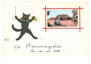 DEP 16 A ROUMAZIERES LA VIE EST BELLE AVEC UN CHAT - Picture 1 of 1