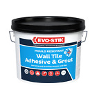 Evo-Stik Tile a Wall Adhesive & Grout for Ceramic & Mosaic Tiles 1 Litre Evo4165