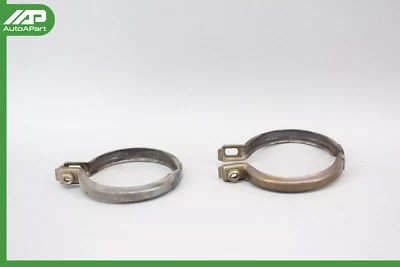 ✅ 09-19 BMW F02 750Li Juego de 2 abrazaderas de tubo de escape 7553602 OEM Foto 1 de 4