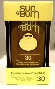 Sun Bum LSF 30 Sonnenschutz Gesicht Stick - 0,45 Oz. - Bild 1 von 2