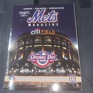 New York Mets Magazine 2009 Eröffnungstag Citi Field Sonderausgabe - Bild 1 von 7