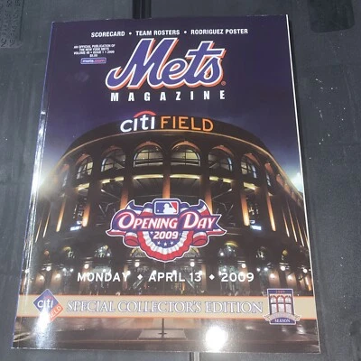 New York Mets Magazine 2009  Opening Day Citi Field Special Collector’s Edition - Image 1 of 4