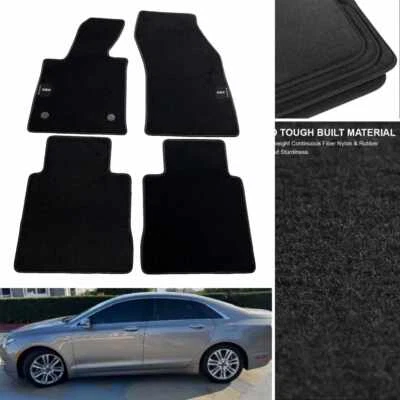 Fit Lincoln Zephyr 2022-2025 Car Floor Mats Custom Carpets Black Carpets New Foto 1 de 4