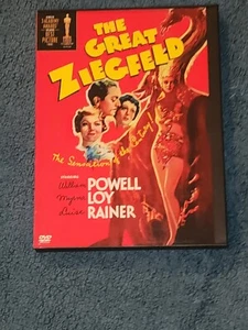 The Great Ziegfeld (DVD, 2004) William Powell, Myrna Loy FS B&W USED - Picture 1 of 2