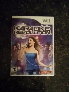 Karaoke Revolution Nintendo Wii 2009 CIB Complete With Manual - Picture 1 of 3