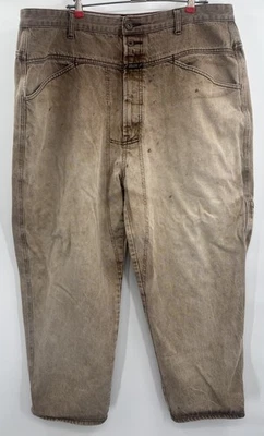 Marithe Francois Girbaud Brand Blue X Jeans Size 42M” x 30.5” Thrashed - Image 1 of 4