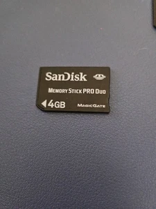 sony memory stick pro duo 4gb For PSP - Picture 1 of 1