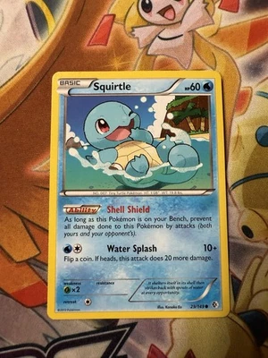 Pokemon Boundaries Crossed - Squirtle - NON HOLO Common - 29/149 - NM - Image 1 of 2