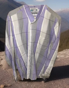 Rare Vintage Vincent’s Nesi Plas Shirt NwOT Large 16 1/2 - Picture 1 of 5