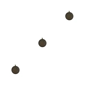 1/2/3 Women Men Vintage Round Pendant Necklace Bracelet Hanging Decoration - Picture 1 of 21